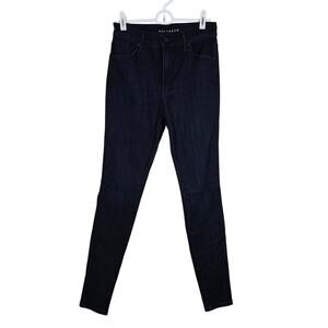Women's Mott & Bow Darkwash Denim "High-Rise Skinny" Jeans | Size 27 x 30